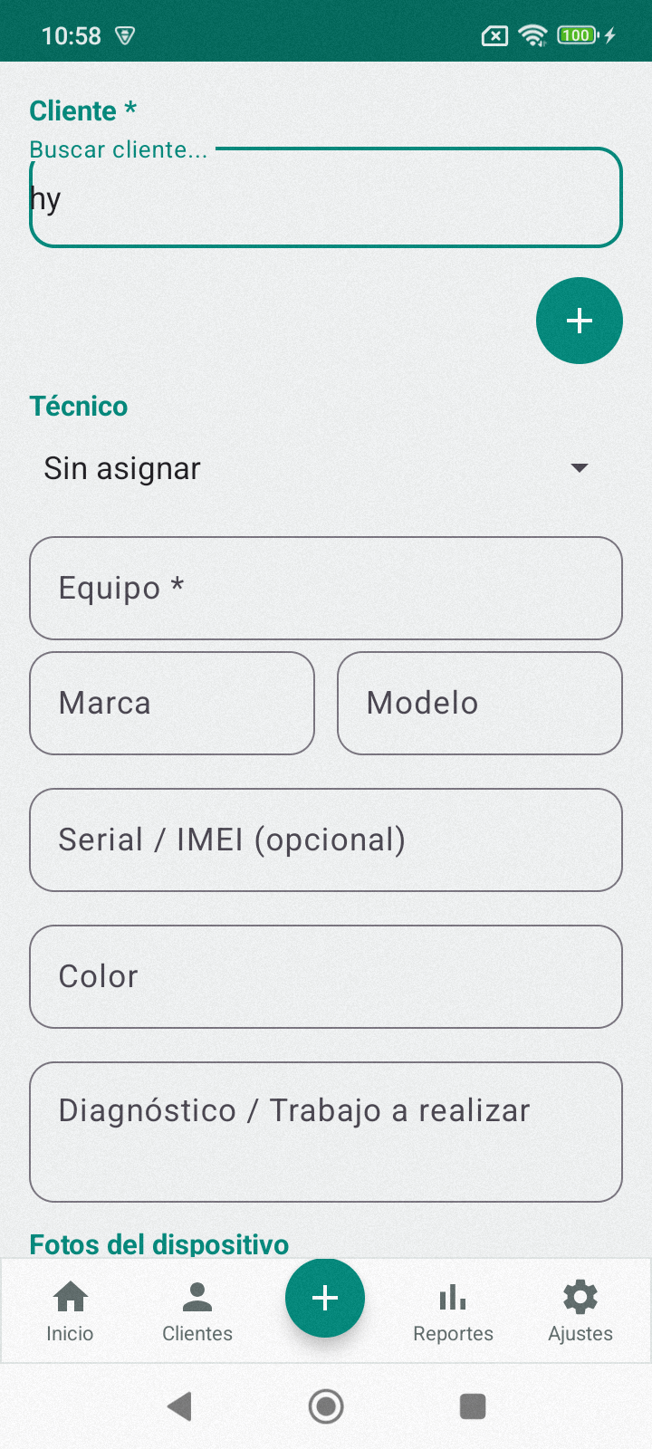 Agregar dispositivo