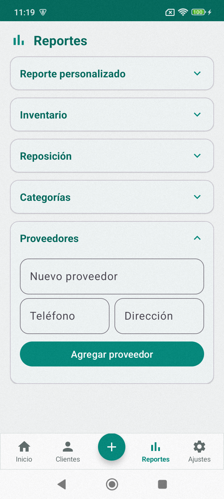 Gestión de proveedores